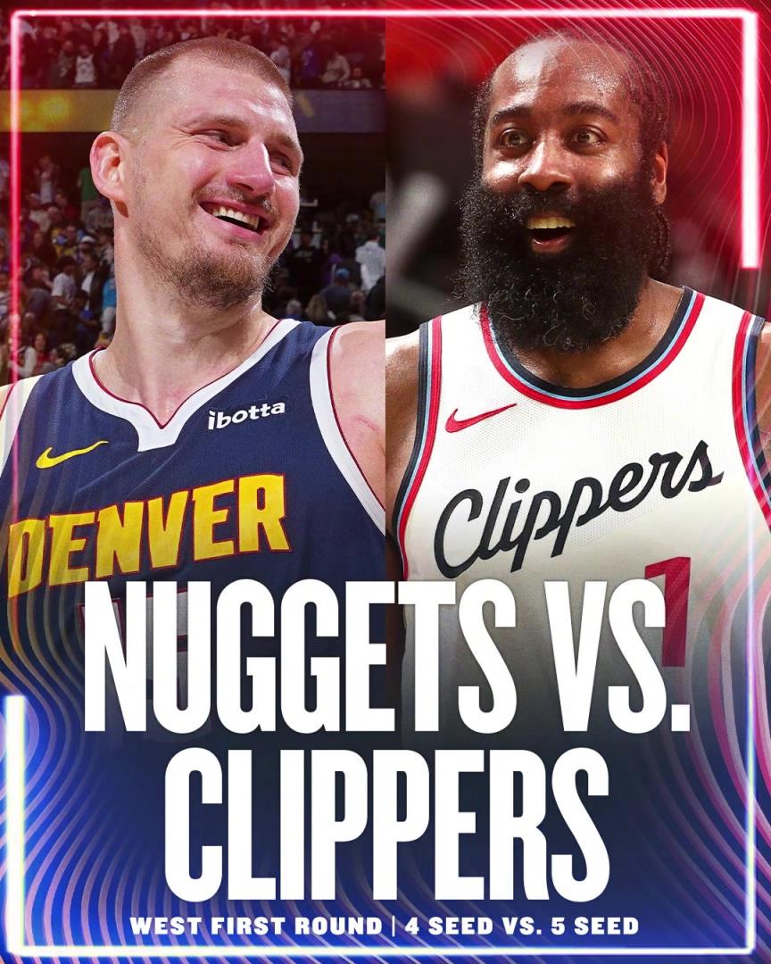 帶隊的神！哈登率快船鎖定西部第5，生涯從未缺席過季后賽！